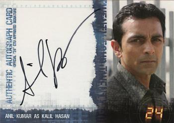 2006 ArtBox 24 Season 4 - Autographs #NNO Anil Kumar Front
