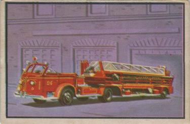 1953 Bowman Firefighters (R701-3) #2 Modern Hook and Ladder Front