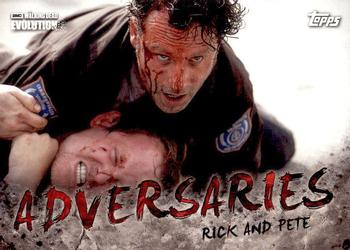2017 Topps The Walking Dead: Evolution - Adversaries #AD-6 Rick and Pete Front