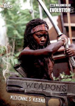 2017 Topps The Walking Dead: Evolution - Weapons #W-5 Michonne's Katana Front
