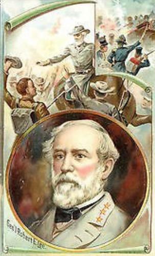 1894 Clark's Thread Gallery of American Heroes (H570) #NNO General Robert E. Lee Front