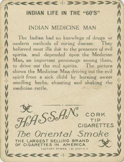 1910 Indian Life in the 60's (T73) #NNO Indian Medicine Man Back