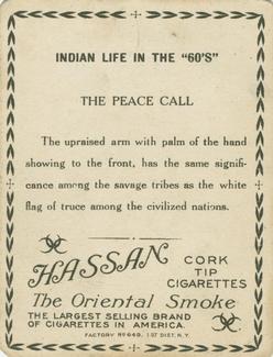 1910 Indian Life in the 60's (T73) #NNO The Peace Call Back