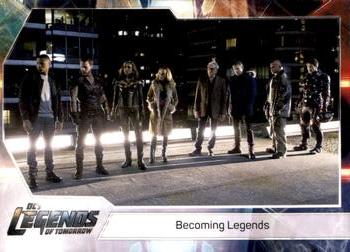 2018 Cryptozoic DC's Legends of Tomorrow Seasons 1 & 2 #03 Becoming Legends Front