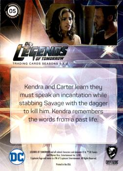 2018 Cryptozoic DC's Legends of Tomorrow Seasons 1 & 2 #05 Answers in the Past Back