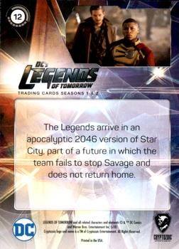 2018 Cryptozoic DC's Legends of Tomorrow Seasons 1 & 2 #12 A Dark Future Back