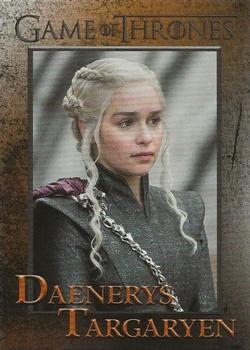 2018 Rittenhouse Game of Thrones Season 7 #25 Daenerys Targaryen Front