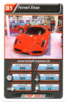 2017 TOP ASS Top-Stars der Technik Museen Sinsheim & Speyer #B1 Ferrari Enzo Front