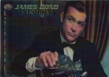 2003 Rittenhouse The Women of James Bond in Motion - Lenticular Case Toppers #CT1 Sean Connery as James Bond Front