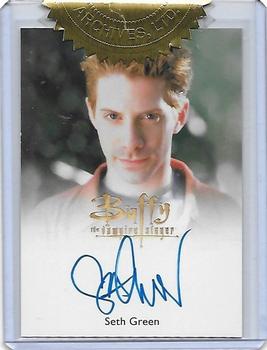 2017 Rittenhouse Buffy The Vampire Slayer 3 - Autographs #NNO Seth Green Front