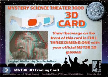 2018 RRParks Mystery Science Theater 3000 Series One - Anaglyph 3D #3 Joel & the Bots Back