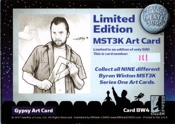 2018 RRParks Mystery Science Theater 3000 Series One - Byron Winton Limited Edition Art #BW4 Gypsy Back