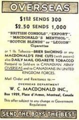 1942 Daily Mail Airplanes - Overseas Black Back 1000 #NNO Avro Turors Back