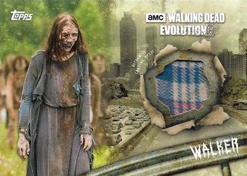 2017 Topps The Walking Dead: Evolution - Walker Relics #R-W5 Walker Costume Front