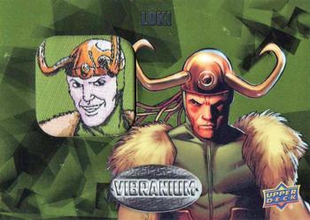 2015 Upper Deck Marvel Vibranium - Patches #P15 Loki Front