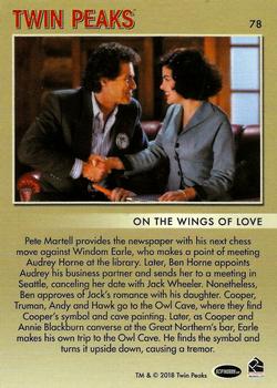 2018 Rittenhouse Twin Peaks #78 On the Wings of Love Back
