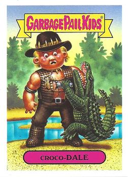 2018 Topps Garbage Pail Kids We Hate the '80s - Classic '80s Stickers #9b Croco-Dale Front