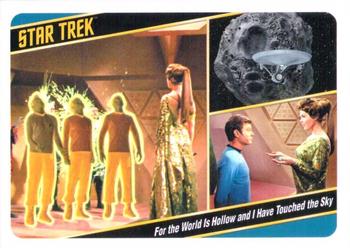 2018 Rittenhouse Star Trek The Original Series The Captain's Collection #66 For The World Is Hollow And I Have Touched The Sky Front