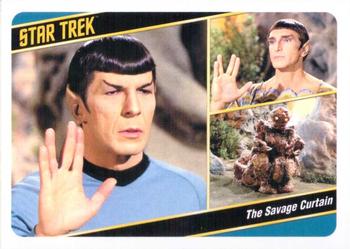 2018 Rittenhouse Star Trek The Original Series The Captain's Collection #78 The Savage Curtain Front