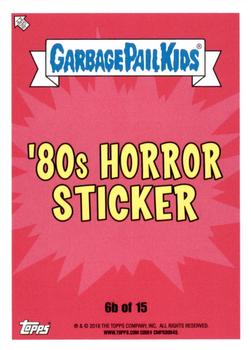 2018 Topps Garbage Pail Kids: Oh, the Horror-ible! #6b Midnight Jack Back