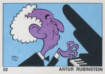 1973 Panini OK VIP #52 Artur Rubinstein Front
