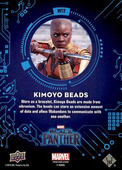 2018 Upper Deck Marvel Black Panther - Wakandan Tech #WT2 Kimoyo Beads Back