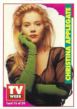 1994 TV Week Series 1 #15 Christina Applegate Front