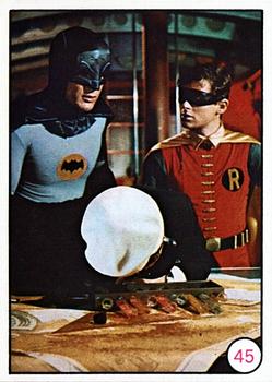 1966 O-Pee-Chee Batman Bat Laffs #45 Batman and Robin Front