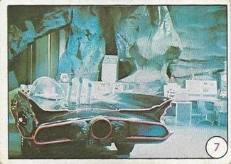 1966 A&BC Batman Bat Laffs #7 Batmobile Front