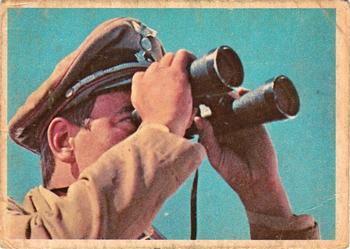 1966 O-Pee-Chee Rat Patrol #25 Dietrich scanned the horizon with his binoculars Front