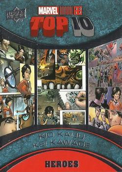 2017 Upper Deck Marvel Annual - Top 10 Heroes #TH-7 Kid Kaiju Front