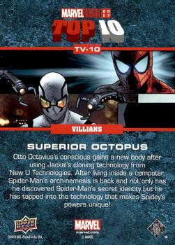 2017 Upper Deck Marvel Annual - Top 10 Villains #TV-10 Superior Octopus Back