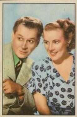 1952 Bowman Television and Radio Stars of NBC (R701-14) #16 Jim Jordan / Marian Jordan Front