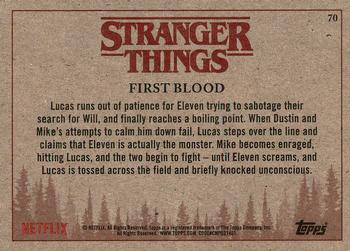 2018 Topps Stranger Things #70 First Blood Back