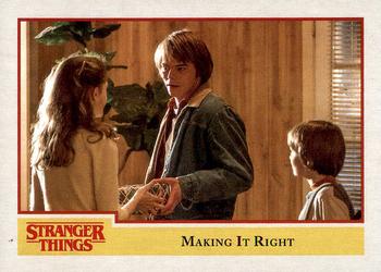 2018 Topps Stranger Things #99 Making It Right Front