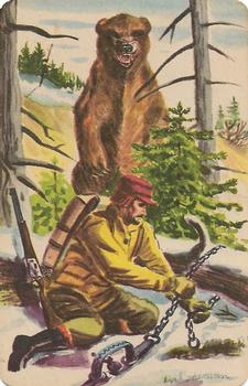1950 Quaker Oats Challenge of the Yukon Sgt. Preston (F279-4) #5 Bear Surprising Trapper Front