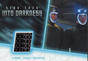 2017 Rittenhouse Star Trek Beyond - Star Trek Into Darkness Expansion Relics #RC13 Kirk / Khan Spacejump Suit Front