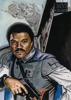 2018 Topps Star Wars Galaxy Series 8 #92 General Calrissian Front