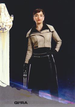 2018 Topps Solo: A Star Wars Story - Black #2 Qi'ra Front