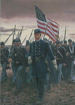 1996 Keepsake Collectibles The Civil War: The Art of Mort Kunstler #68 Chamberlain and the 20th Maine Front