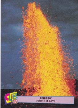 1992 Club Pro Set Energy #1 Plume of Lava Front