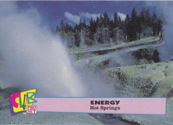 1992 Club Pro Set Energy #3 Hot Springs Front