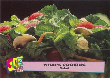 1992 Club Pro Set What's Cooking #4 Salad Front
