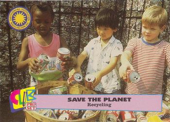 1992 Smithsonian Institute Save the Planet #5 Recycling Front