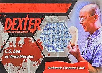 2016 Breygent Dexter Season 7 & 8 - Costume #C3 C.S. Lee as Vince Masuka Front