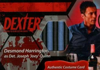 2016 Breygent Dexter Season 7 & 8 - Costume #C8 Desmond Harrington as Det. Joseph 'Joey' Quinn Front