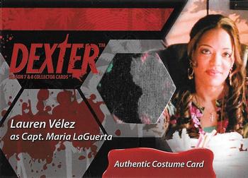 2016 Breygent Dexter Season 7 & 8 - Costume #C11 Lauren Vélez Front