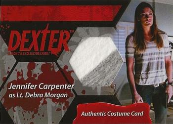 2016 Breygent Dexter Season 7 & 8 - Costume #C26 Jennifer Carpenter as Lt. Debra Morgan Front