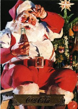 1994 Collect-A-Card Coca-Cola Collection Series 2 - Santa #S20 Santa 1935 Front