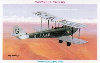 1994 Castella British Aviation #7 De Havilland Gipsy Moth Front